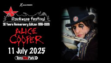 Rockwave Festival 2025 ALICE COOPER - Floor Jansen - Zeal & Ardor