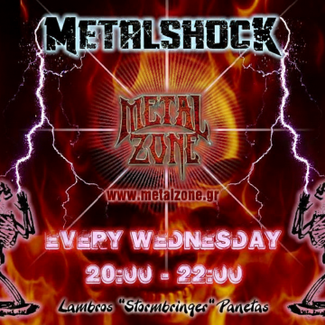 METALSHOK RADIO SHOW 19/8/26 PLAYLIST