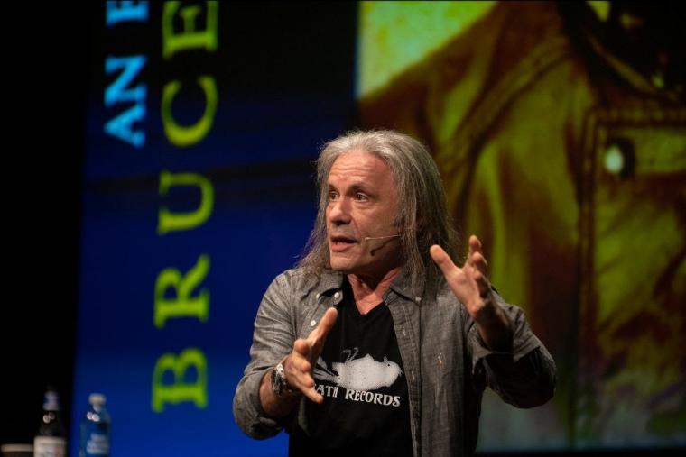 IRON MAIDEN FRONTMAN BRUCE DICKINSON TALKS NEW SOLO ALBUM - "I'M VERY PROUD OF IT" (VIDEO)
