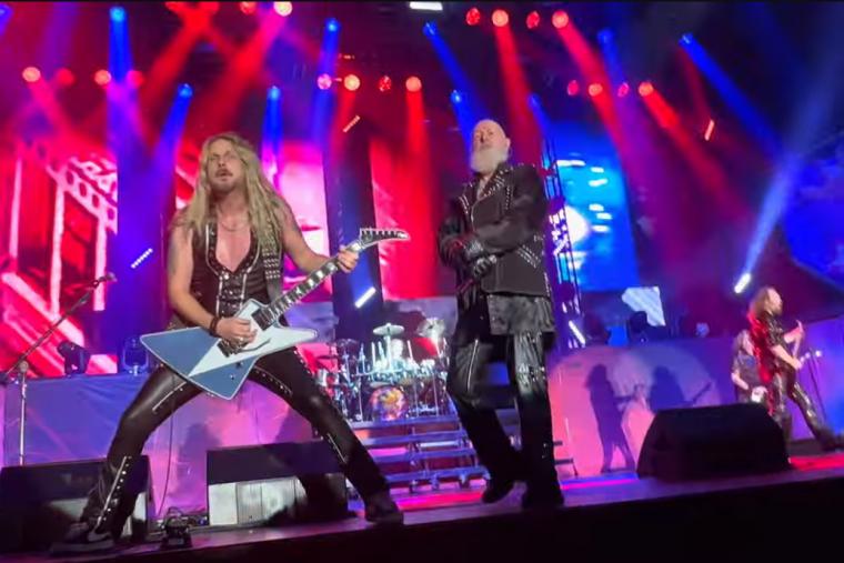 JUDAS PRIEST - FAN-FILMED 4K FRONT ROW VIDEO OF ENTIRE BARCELONA SHOW STREAMING