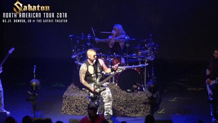 ΔΕΙΤΕ ΤΟ 40ΛΕΠΤΟ ΒΙΝΤΕΟ ΑΠΟ ΤΗΝ ΕΜΦΑΝΙΣΗ ΤΩΝ SABATON ΣΤΟ ΚΟΛΟΡΑΝΤΟ